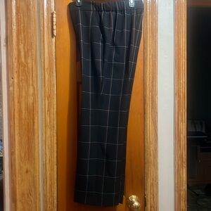 Black and Red Kasper pants